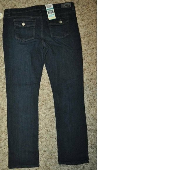 *Skinny Jeans Levis sz 14 Plus Signature Blue Adjustable Waist Stretch Girls - Picture 4 of 4